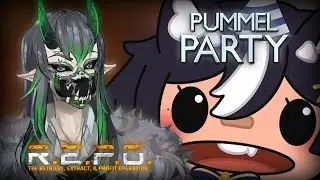 Pummel Party & R.E.P.O: Party Games & Madness On @maincoow's Birthathon w/ Lots of Friends!