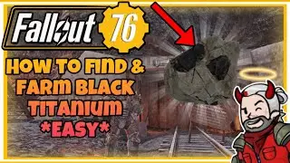 How to Find & Farm Black Titanium *EASY* in Fallout 76!