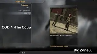 COD 4 Modern Warfare &ndash; Mission 4: The Coup | Full Movie-Style Gameplay (4K UHD)