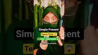 😱 Simple Present Tense Trick l English Speaking Practice #viral #shorts #tranding #learnenglish