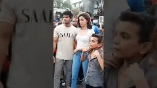 Vijay Deverakonda And Ananya Panday During Liger Shooting #vijay #ananya #liger #shorts