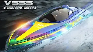 RC Boat / LED Lighting Models / Kids Toys / Flytec V555 / Online Shopping