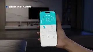 Set it. Control it. Forget the noise 🤍Smart timer & Wi-Fi control for hands-free operation #aux