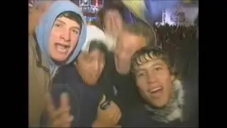 Em 2007, torcedores argentinos comemoram t&iacute;tulo do Boca na Libertadores