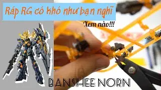 Gunpla Unicorn Gundam 02 Banshee Norn mạnh mẽ như Titan | Cùng ráp RG với nShop