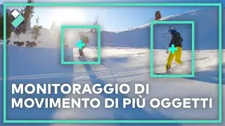 Wondershare Filmora X | Monitoraggio Di Movimento Di Pi&ugrave; Oggetti