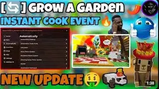 [NEW UPD🔄] Best Grow a Garden ThanHub Script *No Key* // Auto Skip Cooking Time, Instant Cook, Infin