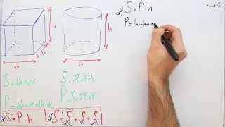 ریاضی 7 - فصل 6 - بخش 5 : مساحت جانبی و مساحت کل