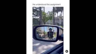 Only gay are allowed to pull me over. He understood the assignment. #tiktok