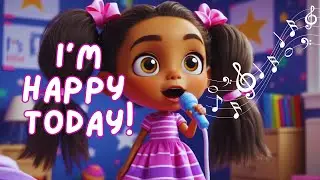 🎶 I'm Happy Today | Joyful Kids Gospel Song About Jesus | Reggae Beat | Christian Music for Children