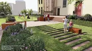 Parvis Église de Soultzmatt 2024
