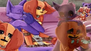 DogDay and CatNap Something Went Too Far | Poppy Playtime Chapter 4 Comic Dub