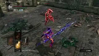 Low level Gravelord fight club duel at Undead Burg