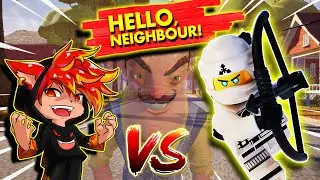 CHIPMUNK vs NINJAGO ZANE | Hello Neighbor Mod
