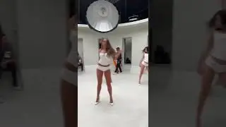 BTS of Tate McRae's rehearsal for Revolving Door music video