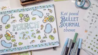 March Bullet Journal Setup 📖 Mystery Journal