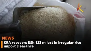 KRA recovers KSh 123 m lost in irregular rice import clearance