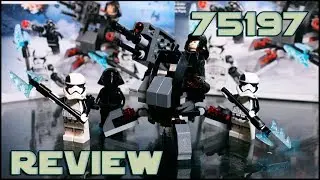 Lego Star Wars 75197 First Order Specialists Battle Pack Review | Обзор ЛЕГО Первый Орден