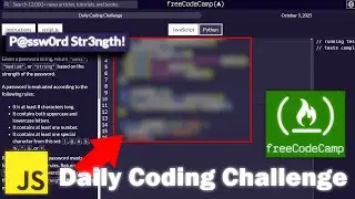 JavaScript Daily Code Challenge 10/3/25 - FreeCodeCamp