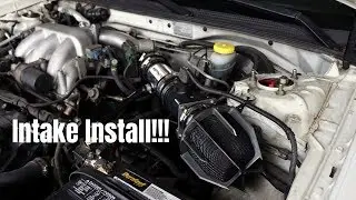 How To Install Weapon R Dragon Short Ram Intake On Nissan Maxima!
