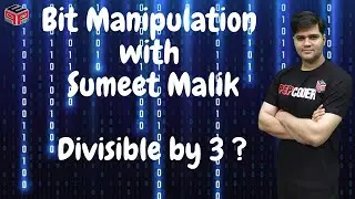 Check if Binary String is Divisible by 3 | Must do Coding Questions | Bit Manipulation Questions