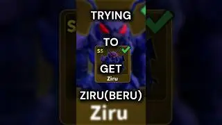 Me Trying to Get Ziru (Beru) in Arise Crossover Roblox&hellip; Pain. 💀 (New Update)
