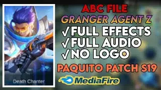 (ABC FILE) Granger Agent Z Collector Skin Script! | MLBB | Rymor Gaming