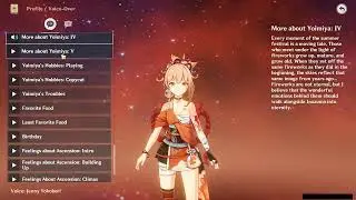 YOIMIYA ALL VOICE LINES (ENGLISH)