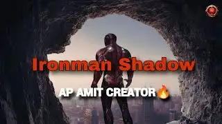 Ironman Shadow (Official Music) | Tribute to Ironman | AP AMIT CREATOR🔥 | AP AMIT EDITING🔥