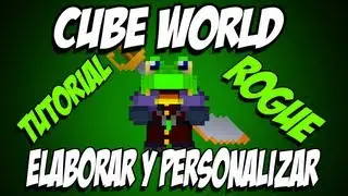 Cube World Tutorial  - Elaborar  Armadura y Personalizar Armas