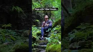 Singing Enya in the Forest 🌿✨ #enya #acapella #harmony #vocals