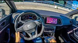 SEAT Ateca FR | 1.5 TSI 150 hp | POV Test Drive #2660 Joe Black