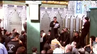 جديد            نعي حزين يدمي القلب   عمار الكناني   15 رجب 1436   مرقد السيدة زينب ع