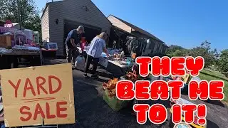 A Viewer BEAT ME TO IT at This Yard Sale!!