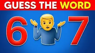 🤔❓ Guess The WORD By Emojis – Emoji Quiz Challenge 2026! 🎉