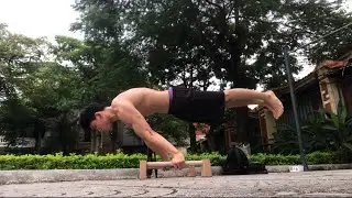 Push Day Training / Calisthenics Vlog