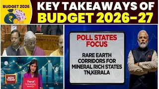 Budget 2026-27: Nirmala Sitharaman Announces High-Speed Rail And Rare Earth Corridors For Tamil Nadu