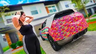 DEI UM CARRO PRA MINHA NAMORADA DE PRESENTE
