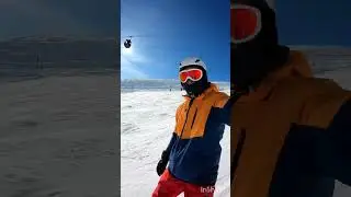 Snowboard in Germany, the longest ski slope in Germany.