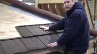 Decra Stone Coated Steel Roofing XD panel installation process