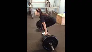 175lb Deadlift PR. @ 112lbs.