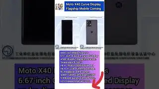 Motorola X40 Curve Display Flagship #shorts #Motox40 #short