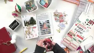 Documenting December In A Traveler's Notebook | Days 01 & 02!!!