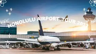 Honolulu Hawaii Airport Tour 2022- Daniel K. Inouye international airport- Honolulu Airport 2022