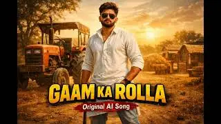 GAAM KA ROLLA 🔥 | Original AI Song | Desi Haryana Swag | Haryanvi Attitude Song 2026 #gaamkarolla 