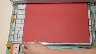 How to cut crooked paper straight!