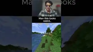 this looks weird #minecraft #shorts #fyp