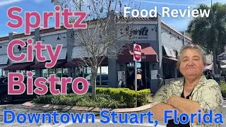 Spritz City Bistro Food Review Downtown Stuart Florida with RockinRobin Roadtrips