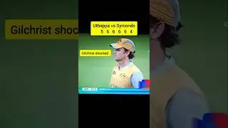 Robin Uthappa Vs Andrew Symonds |Messive Bat | #cricket #shots #cricketlover  #six #sixers