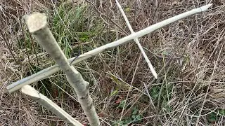 Ojibwa Bird Snare. Reimagined! Survival Trapping!
